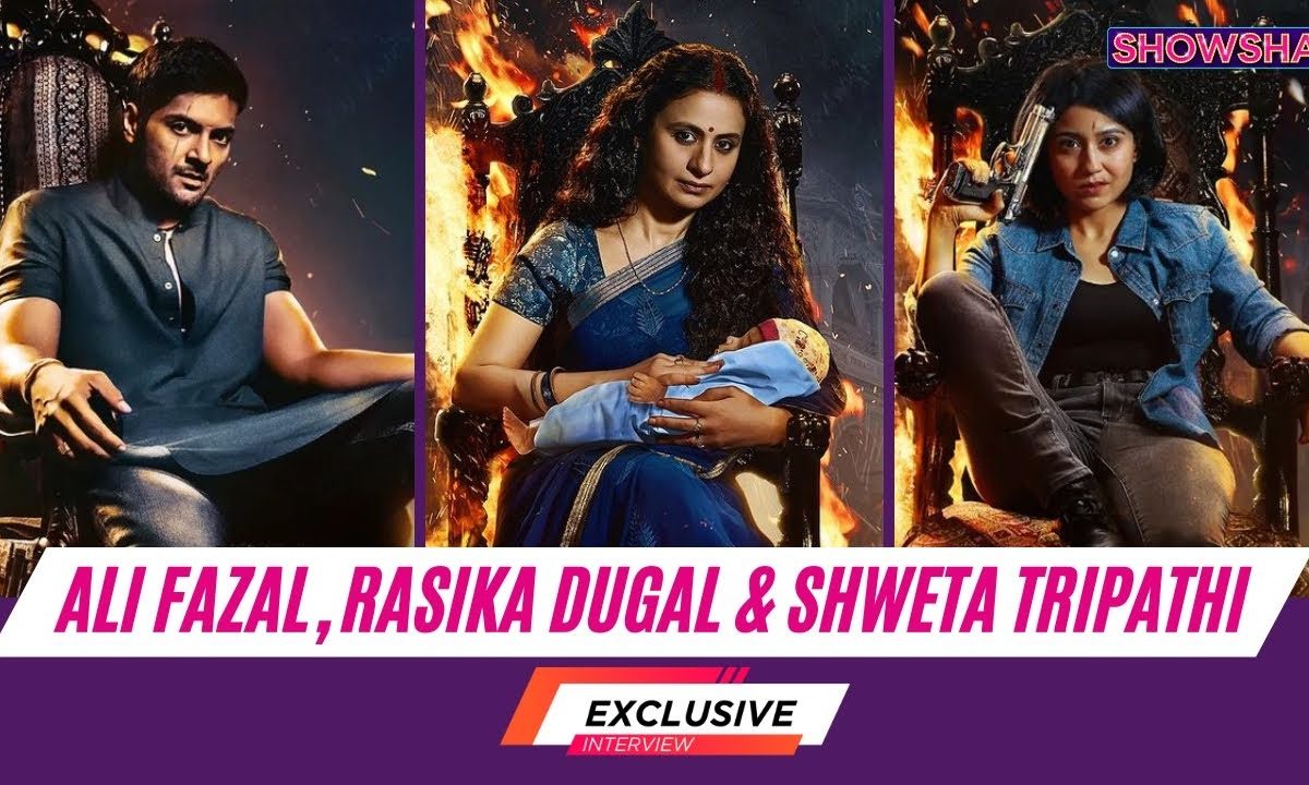 Ali Rasika Mirzapur 3 Cast Exclusive: Ali Fazal, Shweta Tripathi & Rasika Dugal On ...