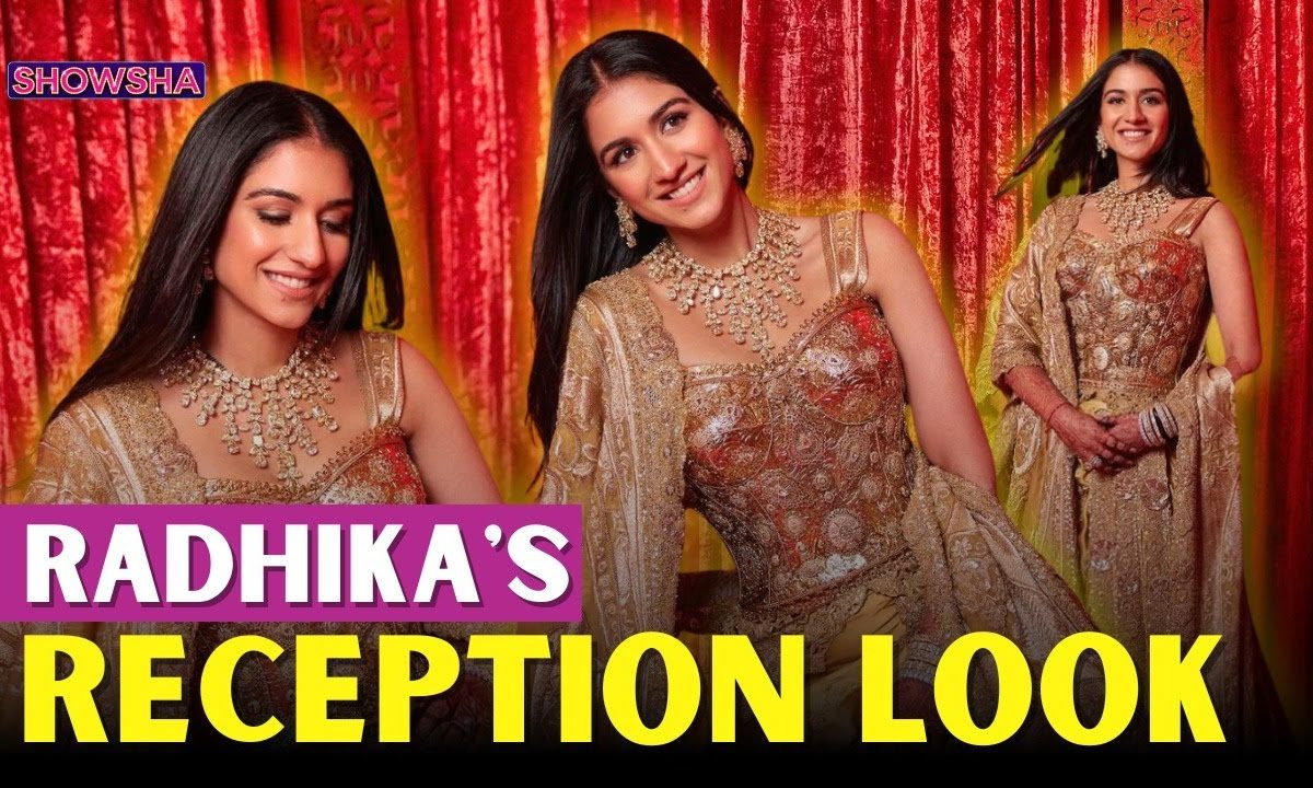 Radhika Merchant Gives The Perfect Match Made In Fashion Heaven In A Dolce Gabbana & Anamika Khanna