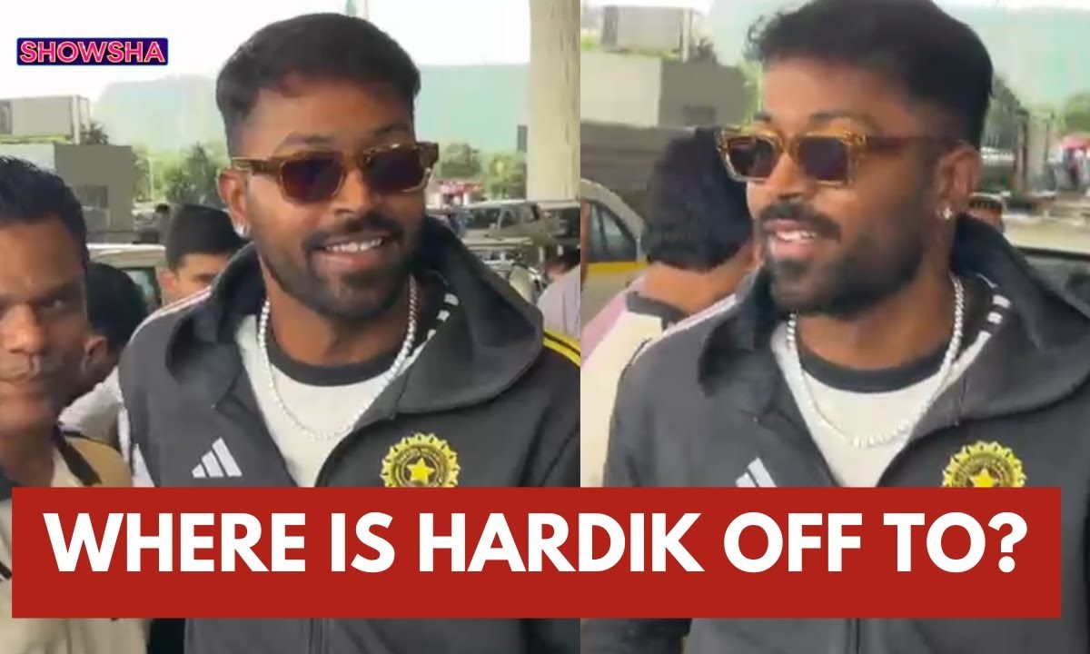 Hardik Pandya Spotted At The Airport After Divorce With Natasa Stankovic | WATCH