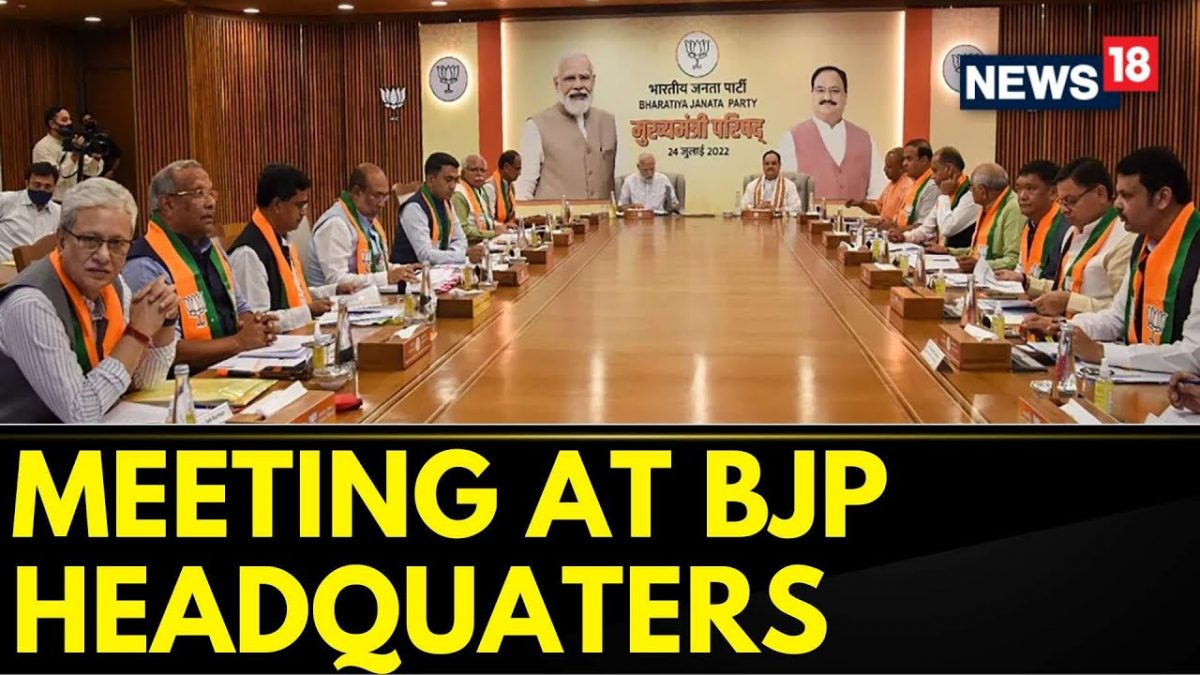 PM Modi News | PM Modi Holds Key Meeting With BJP Ruled State CM's At ...