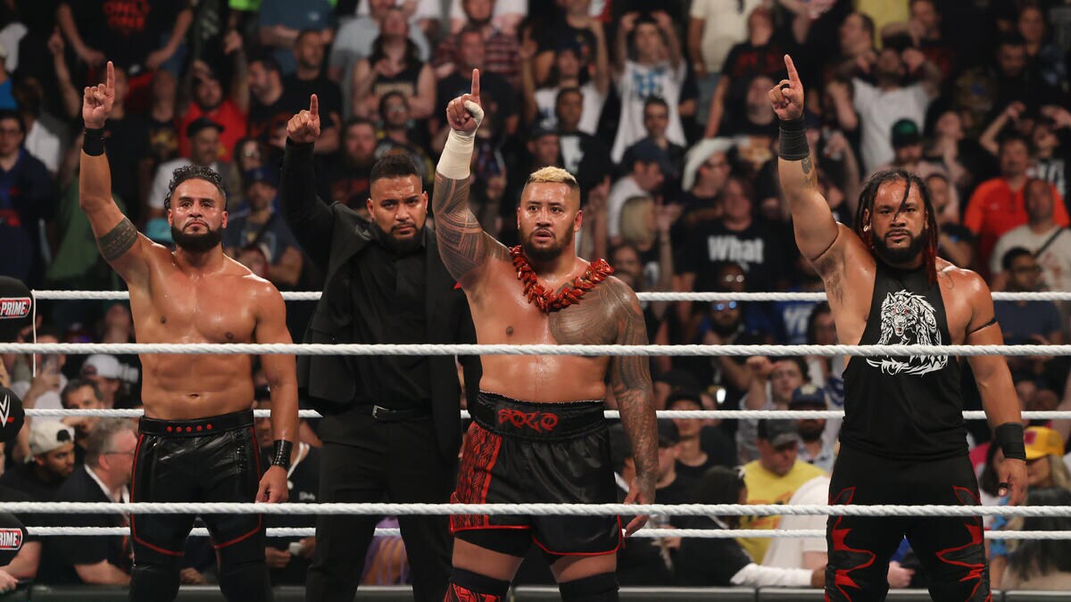 The Bloodline defeated WWE champion Cody Rhodes, Randy Orton, and Kevin Owens in an unforgettable Six-Man Tag Team bawl. (Photo: WWE) The Bloodline defeated WWE champion Cody Rhodes, Randy Orton, and Kevin Owens in an unforgettable Six-Man Tag Team bawl. (Photo: WWE)