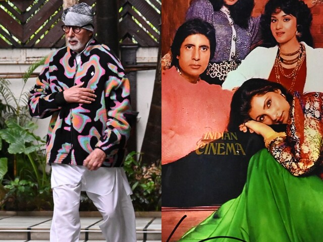 Amitabh Bachchan and Dimple Kapadia worked together in a couple of films in the 1990s. 