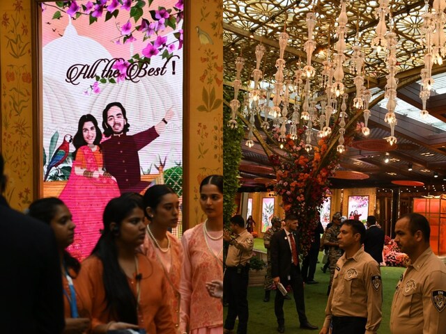 Anant Ambani, Radhika Merchant Wedding: Antilia Decked Up For Mameru ...