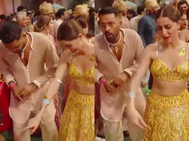Hardik Pandya Dances With Ananya Panday at Anant-Radhika's Wedding Amid His  Divorce Rumours | Watch - News18