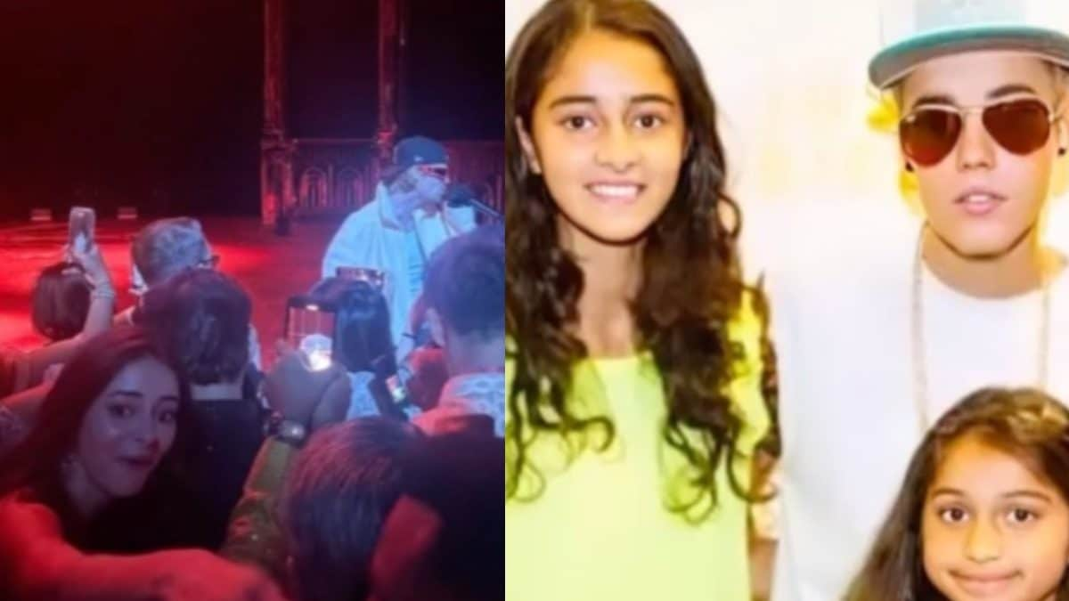 Ananya Panday Posts Epic Photo With Justin Bieber, Jokes 'I'm Distracted Making Orry Have Best Night'