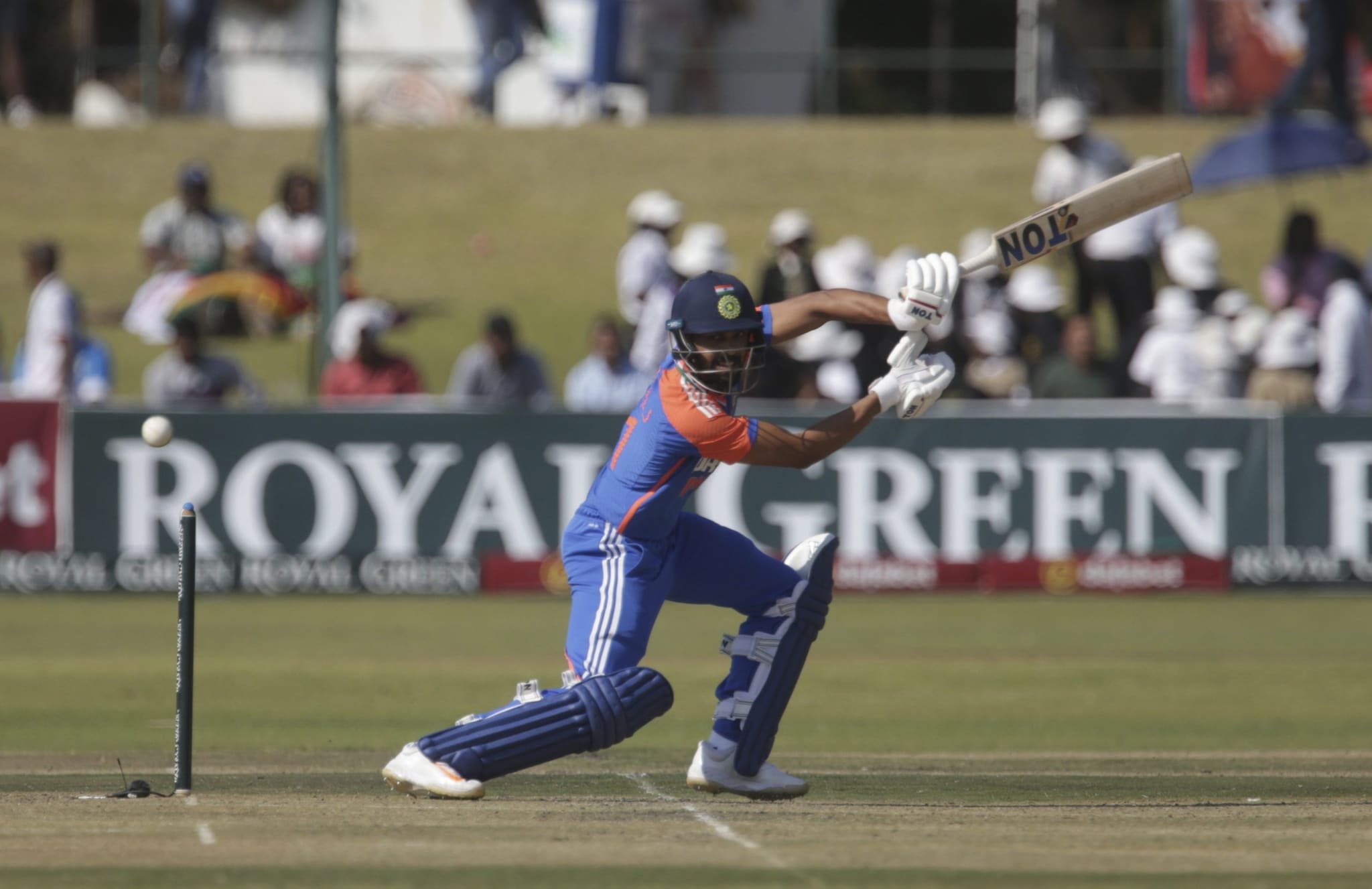 Ruturaj Gaikwad also smashed 49 off 28, before getting dismissed by Muzarabani and missing out on his well-deserved fifty. (AP) Ruturaj Gaikwad also smashed 49 off 28, before getting dismissed by Muzarabani and missing out on his well-deserved fifty. (AP)