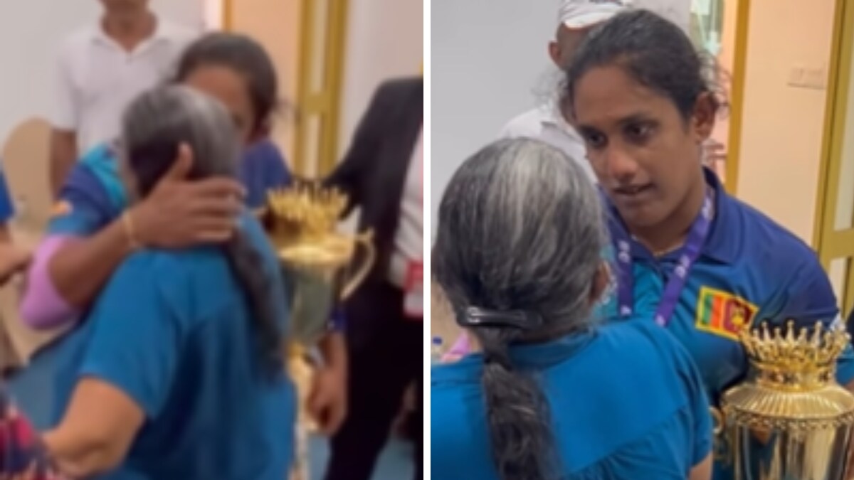 Sri Lanka Wins Asia Cup, Captain Celebrates With Mother