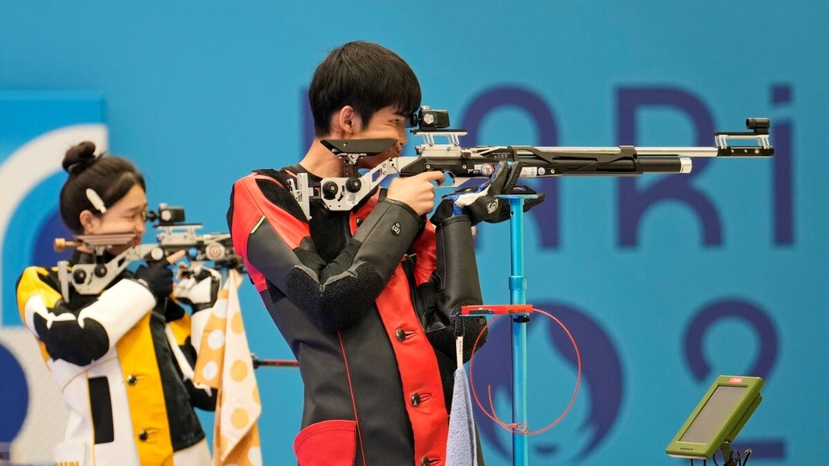 China Beat Korea In 10m Air Rifle Mixed Team Final To Win 1st Gold Medal Of Paris Olympics 2024