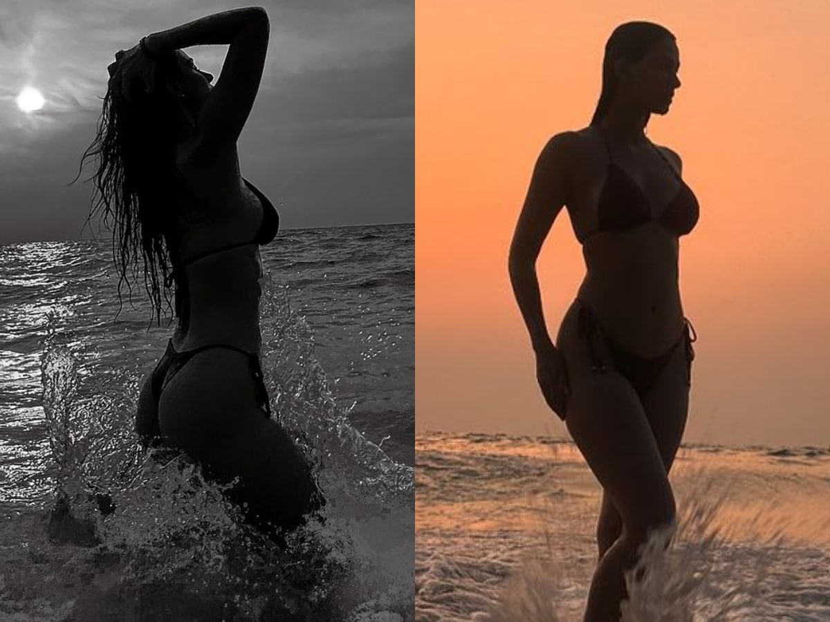 Sexy Photos! Disha Patani Slips Into a Bikini For a Dip in the Ocean, Hot  Pics Go Viral - News18