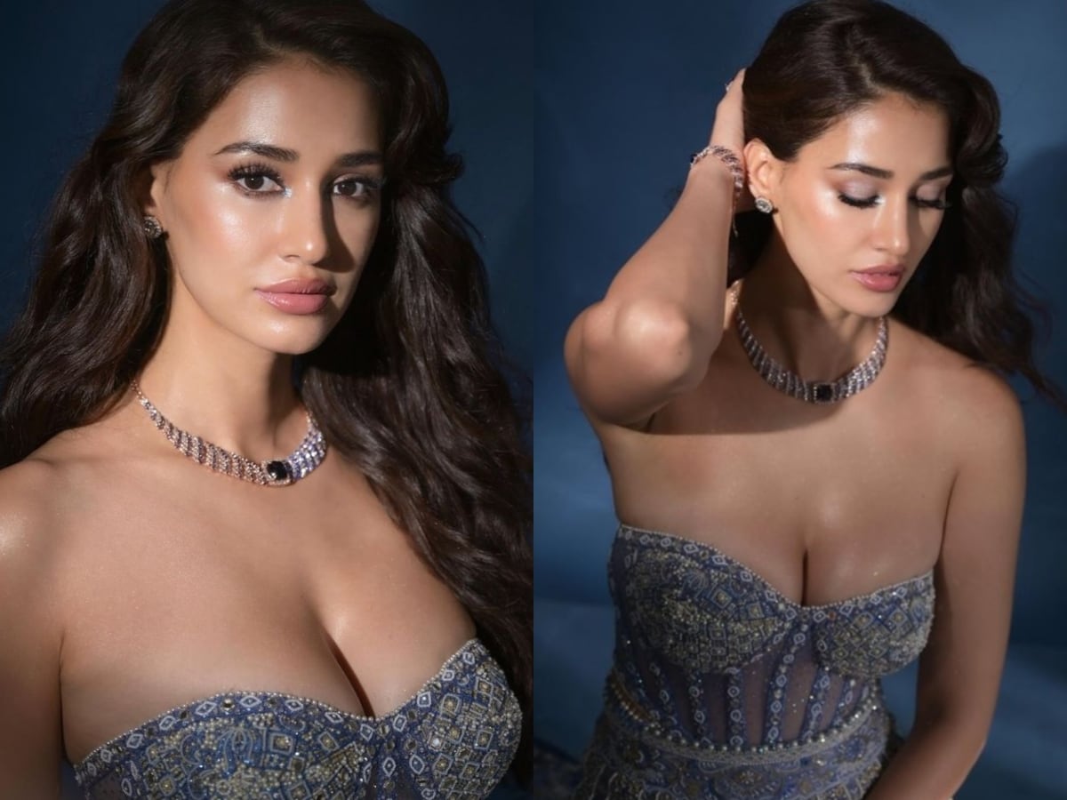 Sexy! Disha Patani Flaunts Ample Cleavage In A Deep-Neck Lehenga; Hot  Photos Go Viral - News18