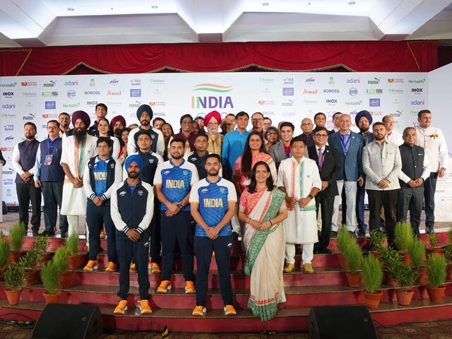 Indian athletes for Paris Olympics 2024. (IOA)