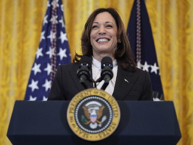 US Vice-President Kamala Harris (Image: AP)