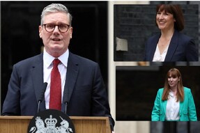 UK PM Keir Starmer has appointed Rachel Reeves as finance minister and Angela Rayner (right-bottom) as deputy prime minister. (Image: Reuters)
