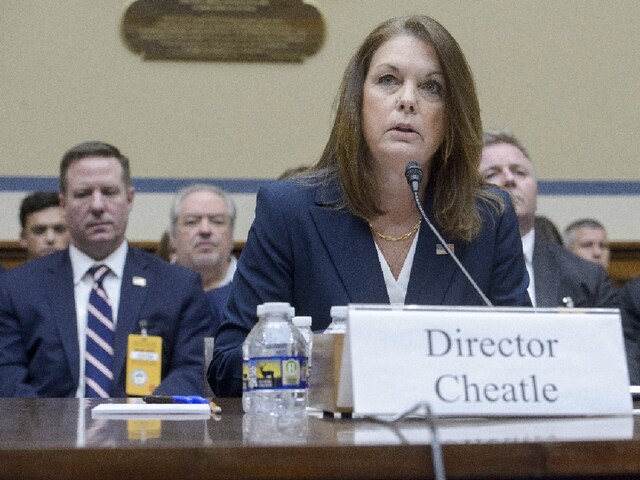 US Secret Service Director Kimberly Cheatle testifies before the House Oversight and Accountability Committee about the attempted assassination of former President Donald Trump at a campaign event in Pennsylvania, at the Capitol in Washington. (Image: AP Photo)