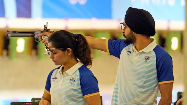 Manu Bhaker, Sarabjot Singh Win Historic Bronze In 10m Air Pistol Mixed ...