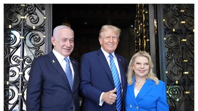 Trump Slams Rivals As He Meets Netanyahu in Florida | World News - News18