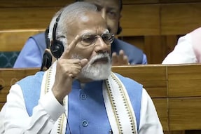 PM Modi criticised Rahul Gandhi’s ‘child-like intelligence’ and said Congress should not claim moral victory. (Image: YouTube)