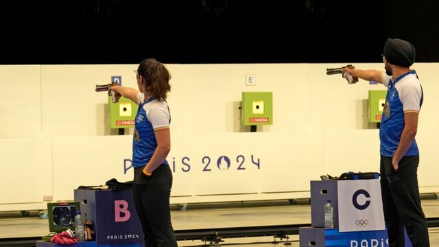 Paris Olympics 2024, Shooting: Manu Bhaker and Sarabjot Singh Win ...