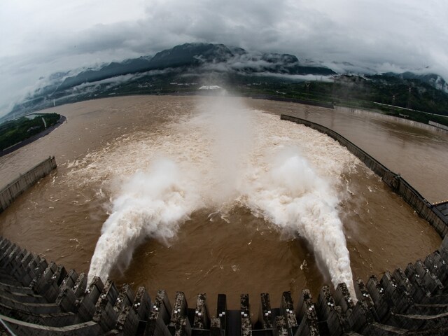 China's Three Gorges Dam on the Yangtze River. (Image: China Daily via Reuters)