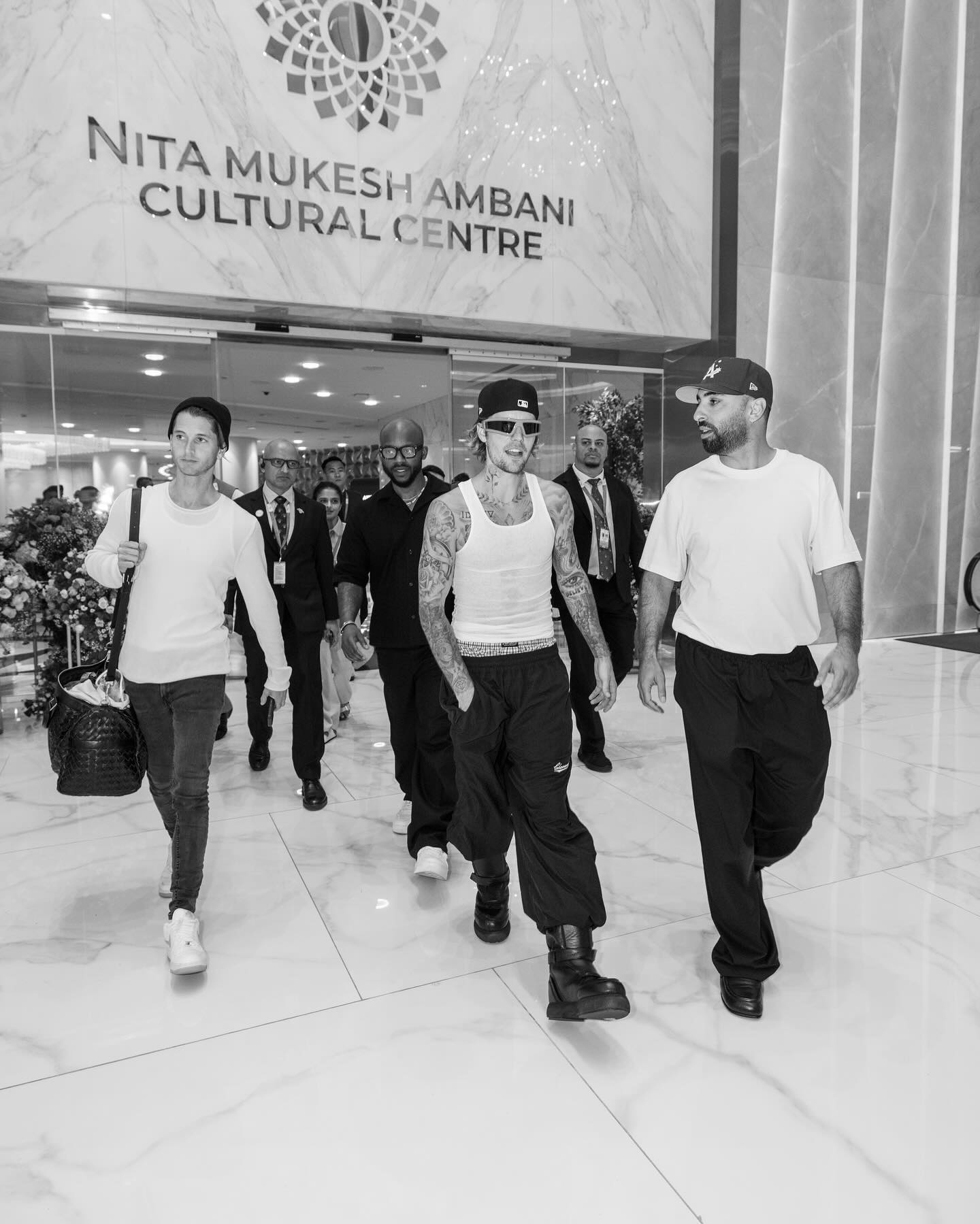 He got clicked at the entrance of NMACC, looking dapper as always in a cool and comfy outfit. (Instagram/@justinbieber) He got clicked at the entrance of NMACC, looking dapper as always in a cool and comfy outfit. (Instagram/@justinbieber)