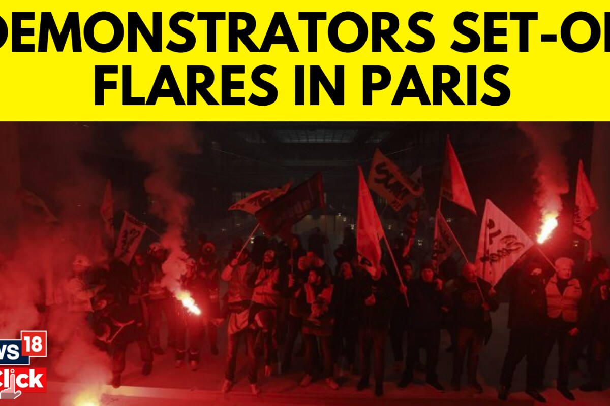 Protests Erupt In Paris Against Far-Right Rassemblement National Party - News18