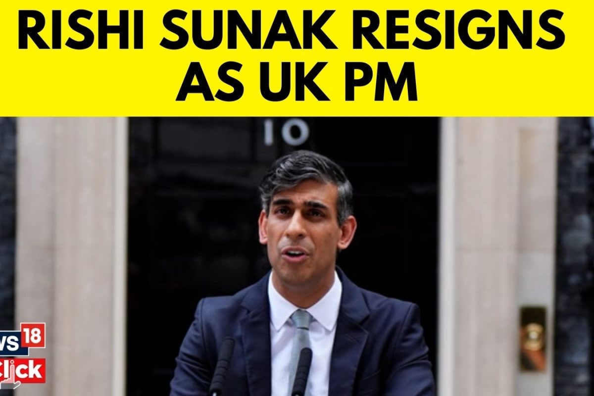Rishi Sunak Resigns as PM, Conservative Leader After Crushing Defeat to