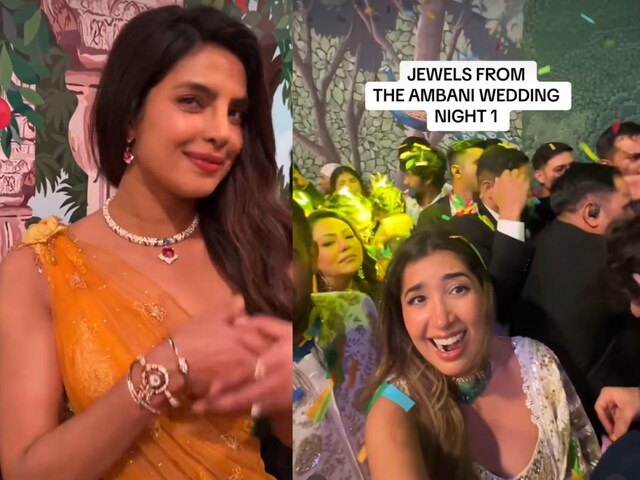 New York's Jewelry Aficionado Julia Hackman Chafe Shines at Anant Ambani and Radhika Merchant's Wedding