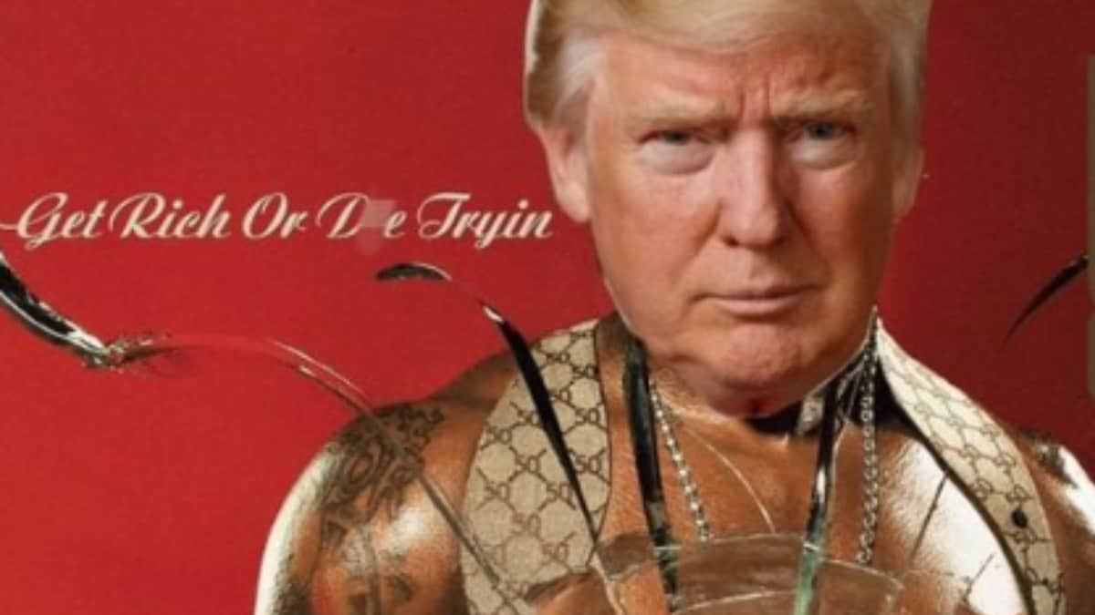 Donald Trump Appears On 50 Cent's Album Cover Post-Assassination ...