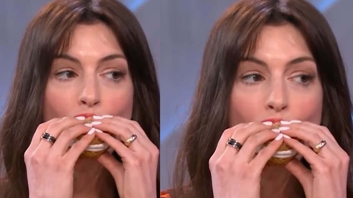 Remember Anne Hathaway's CupcakeEating Hack? Viral Video Resurfaces