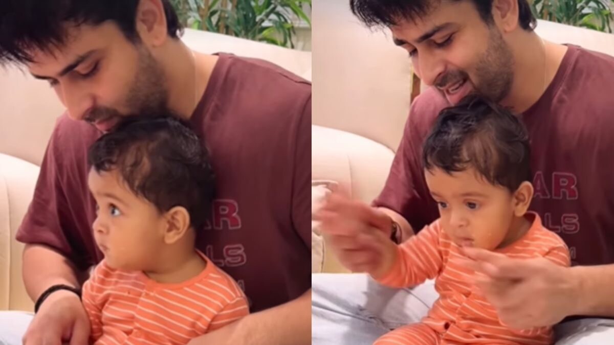 Watch: Shoaib Ibrahim Makes His Son Ruhaan Dance To Shah Rukh Khan's Bol Bole Bol