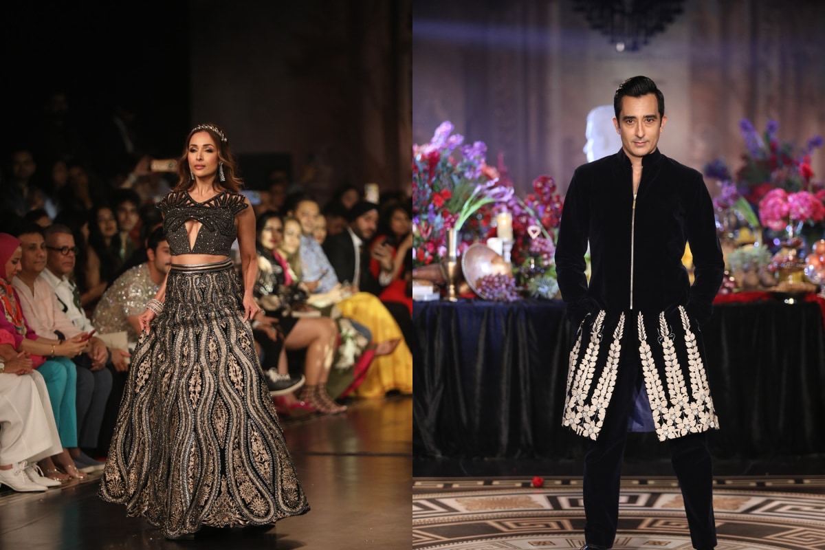 Malaika Arora and Rahul Khanna Dazzle at FDCI India Couture Week 2024