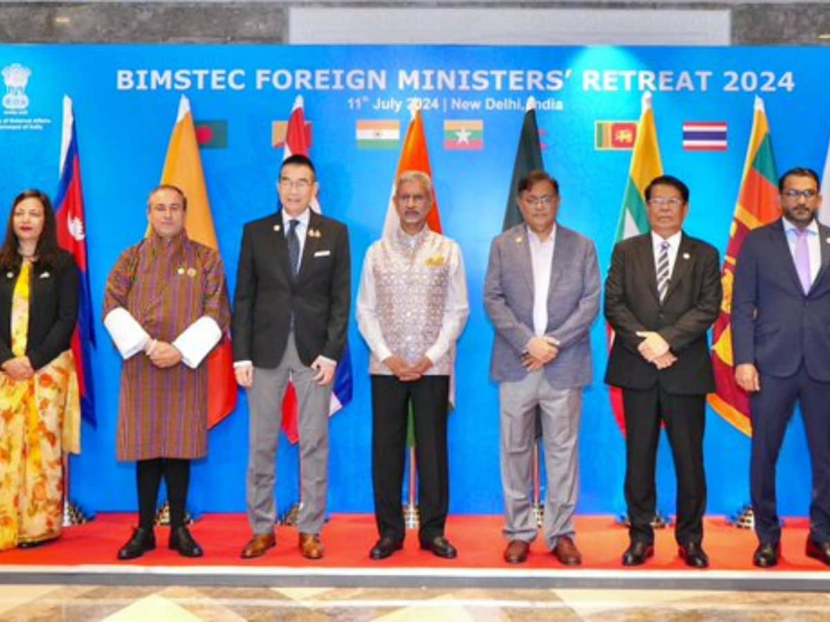 India Hosts BIMSTEC Foreign Ministers As 2-Day Retreat Of Bay Of Bengal ...