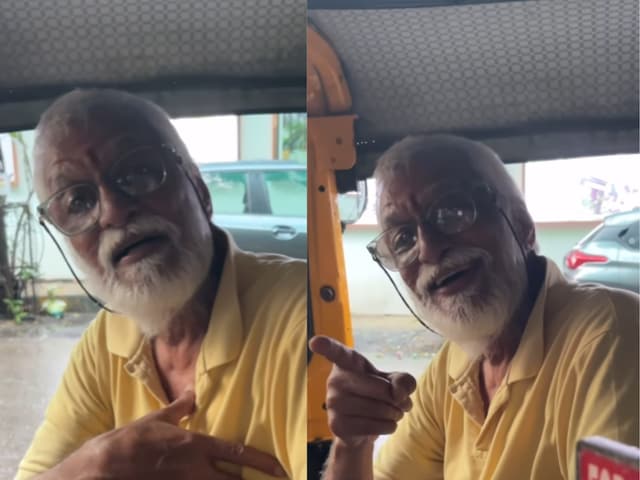 The auto driver spoke about the importance of respecting parents and staying dashing. (Photo Credits: Instagram)