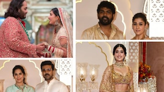 Anant Ambani-Radhika Merchant Wedding: Ram Charan, Nayanthara, Deepika, Janhvi, Bachchan Family And Others Attend The Extravaganza. (Image: Viral Bhayani) Anant Ambani-Radhika Merchant Wedding: Ram Charan, Nayanthara, Deepika, Janhvi, Bachchan Family And Others Attend The Extravaganza. (Image: Viral Bhayani)