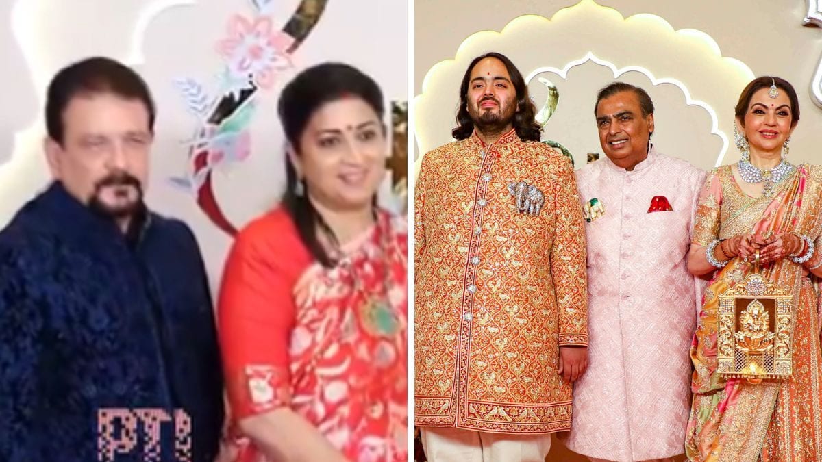 BJP Leader Smriti Irani, Husband Zubin Among Guests At Anant Ambani-Radhika Merchant Wedding In Mumbai – News18 BJP Leader Smriti Irani, Husband Zubin Among Guests At Anant Ambani-Radhika Merchant Wedding In Mumbai – News18