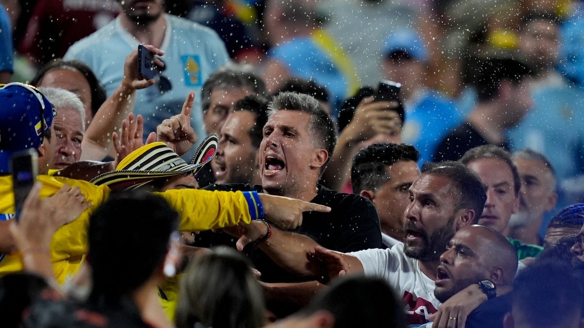 'Family in Danger': Ugly Scenes as Uruguay Players Brawl With Fans After Copa America Defeat; Watch