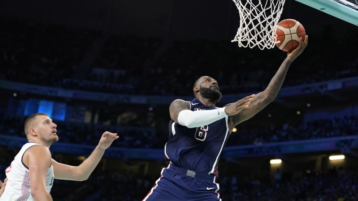 Paris Olympics 2024: LeBron James led USA Whiz Past Nikola Jokic's Serbia 110-84 in Opening Fixture