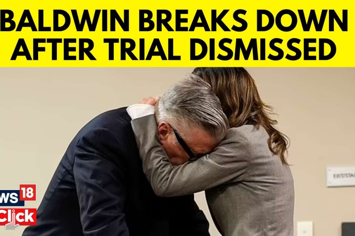 Alec Baldwin Sobs, Hugs Lawyer As Judge Dismisses Manslaughter Case – News18