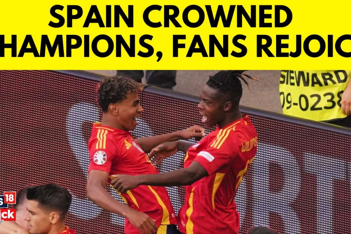 Spain Ends Englands Winning Streak To Clinch Euro 2024 Title - News18