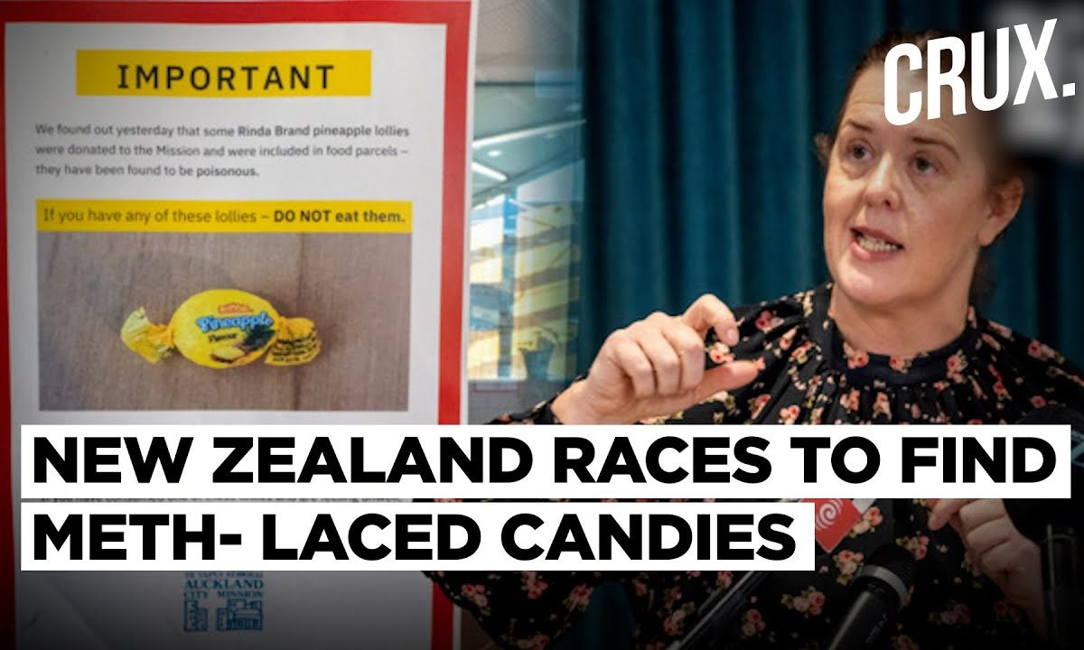 “300 Methamphetamine Doses In One Lolly” | New Zealand Charity Hands Out “Donated” Drug-Laced Candy – News18