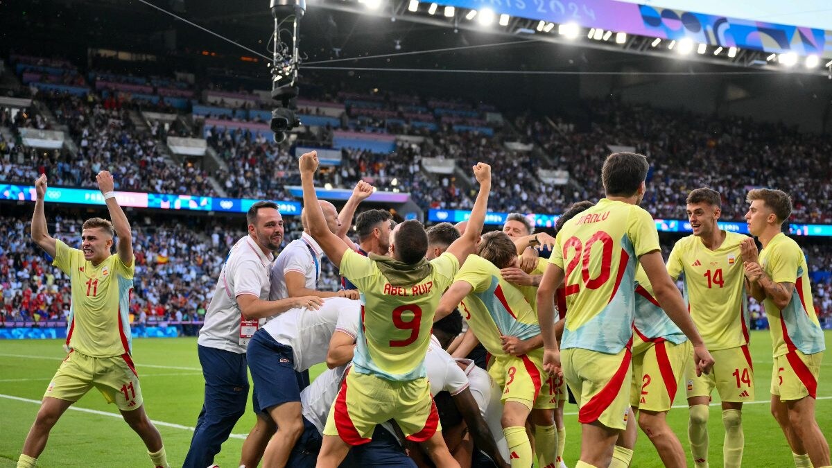 Spain Beat France in Classic Final to Win Olympic Men’s Football Gold – News18 Spain Beat France in Classic Final to Win Olympic Men’s Football Gold – News18