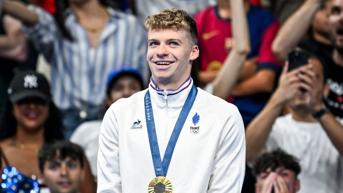 Who is Leon Marchand: 22-YO French Swimmer Who Emulated Michael Phelps ...