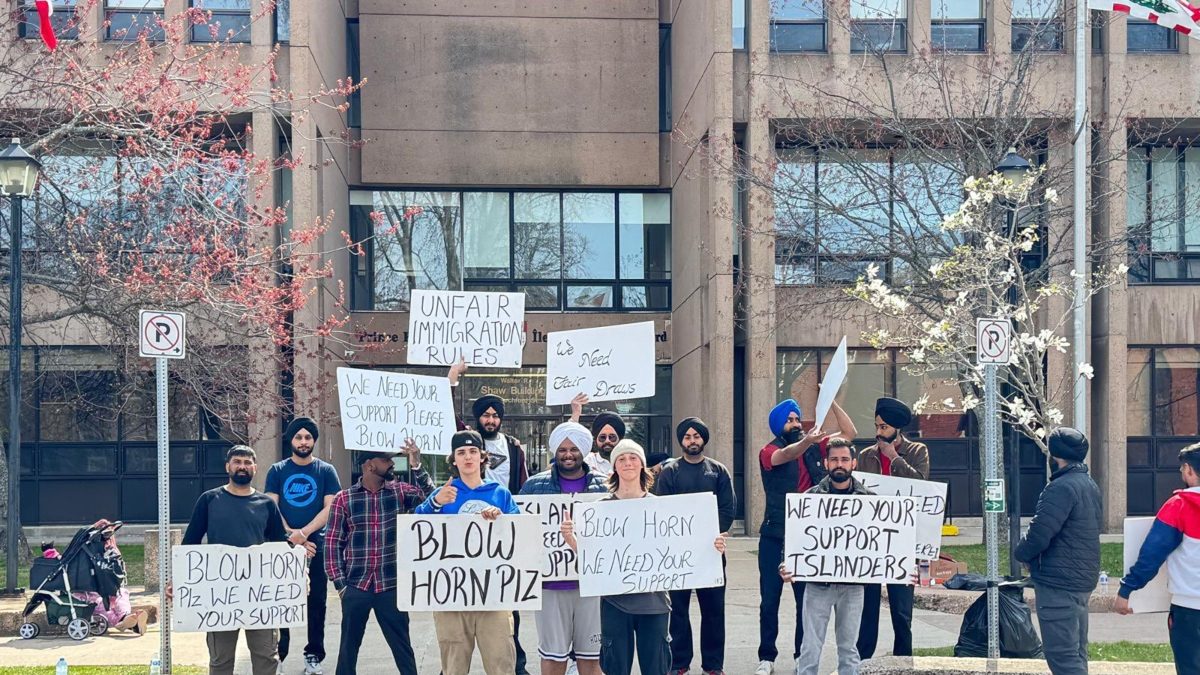 Indian Students Protest Against Canada's Immigration Policy Changes ...