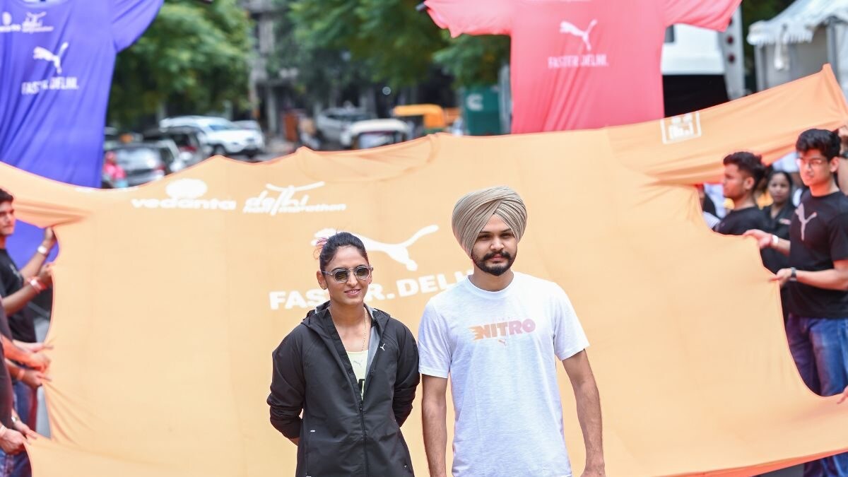 Harmanpreet Kaur, Sarabjot Singh Hit Delhi Streets at Race Day Tee Launch Ahead of Vedanta Delhi Half Marathon – News18