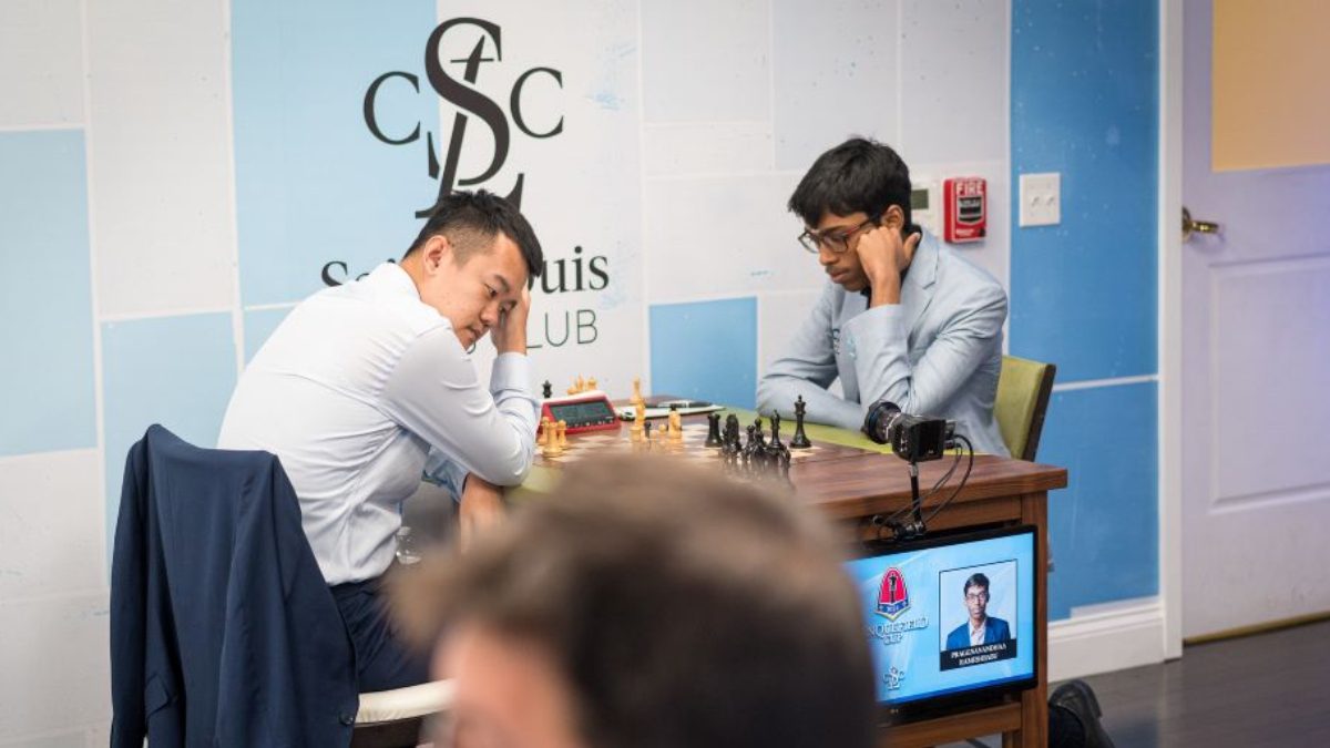 Sinquefield Cup Praggnanandhaa Holds Ding Liren Gukesh Draws With Sinquefield Cup Praggnanandhaa Holds Ding Liren Gukesh Draws With
