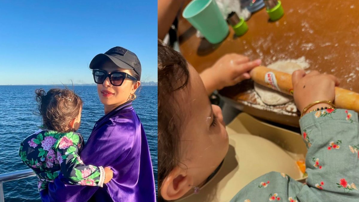 Priyanka Chopra Reacts As Daughter Malti Makes Roti, Photo Goes Viral ...