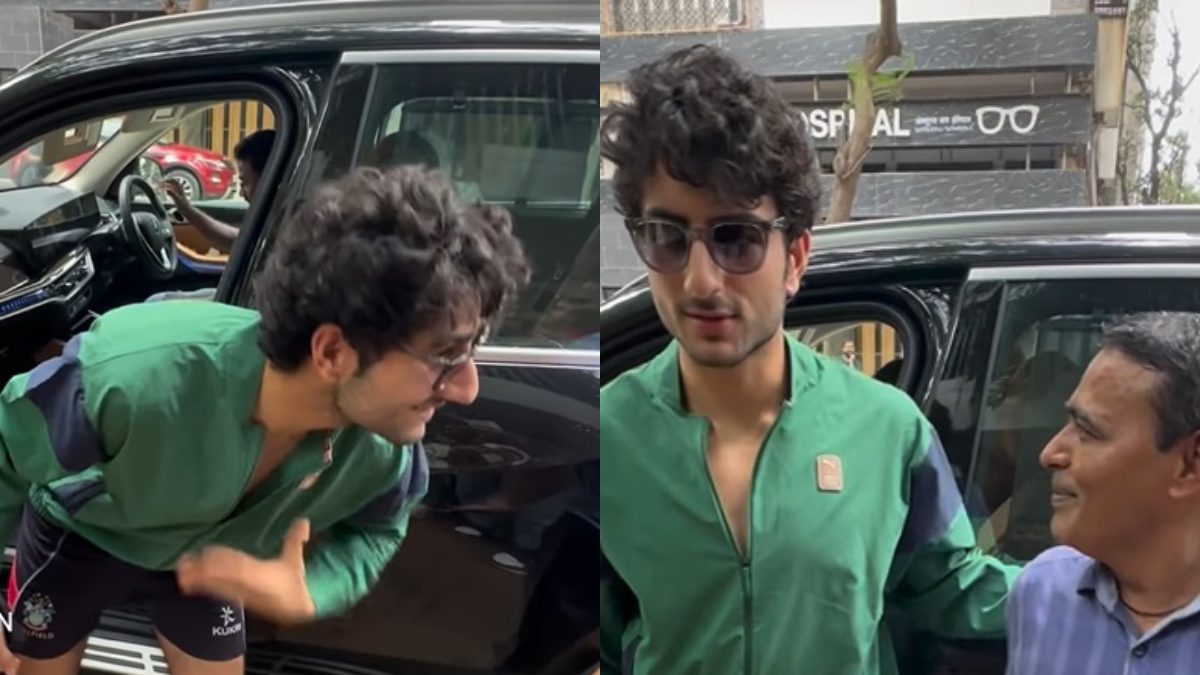 Ibrahim Ali Khan Wins Hearts By His Gesture As He Touches Elderly Fan’s ...