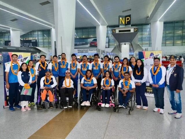 Indian Shooting Contingent for Paralympics Leaves for Paris - News18