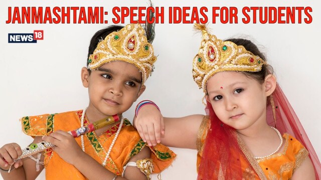 Janmashtami Special School Assembly: 10-Line, Short, and Long Speech ...