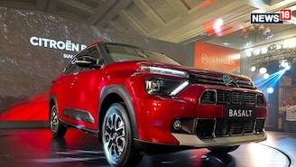 Citroen Basalt Coupe SUV. (Photo: Shahrukh Shah/ News18)


